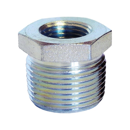 0.75 In. MPT X 0.25 In. Dia. Schedule 40 FPT Galvanized Hex Bushing